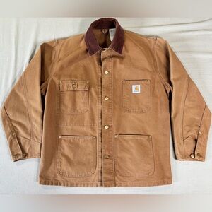 1993 Carhartt Brown Duck Unlined Coat (6C)
